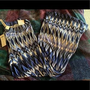 NWT Chico’s multicolored palazzo pants
